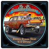 1957 Ford Gasser Vintage Sign Metal Sign