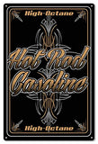Hot Rod Gasoline Garage Art Metal Sign By Steve McDonald 16×24