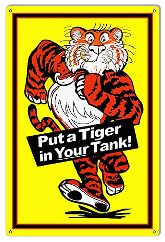 Esso Put A Tiger In Your Tank Reproduction Metal Sign