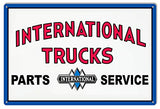 International Trucks Reproduction Garage Shop Large Metal Sign 16×24