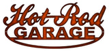 Hot Rod Garage Cut Out Faux Copper Finish Metal Sign 10.5×23.5