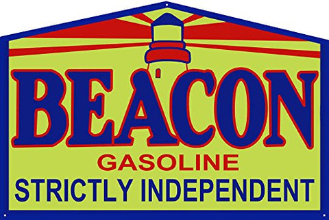 Beacon Gasoline Reproduction Motor Oil Garage Shop Metal Sign 18x30