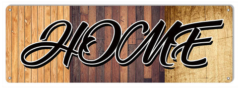 Home Country Nostalgic Wall Art Metal Sign 6×18