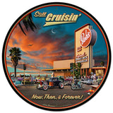 1966 Cruisin Bobs Vintage Sign Metal Sign