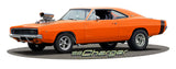1968 Blown Charger Vintage Sign Metal Sign