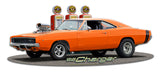 1968 Blown Charger Vintage Sign Metal Sign
