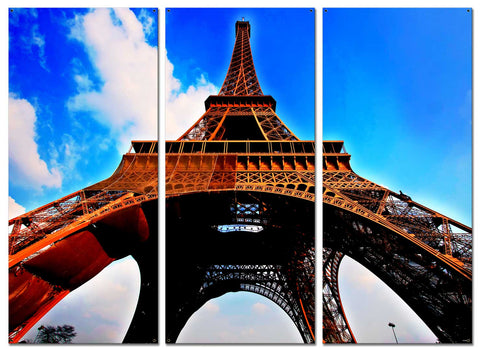 Eiffel Tower Vintage Sign Metal Sign