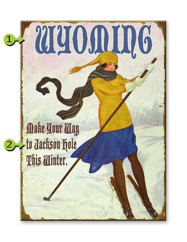 Make Your Way Metal 23x31