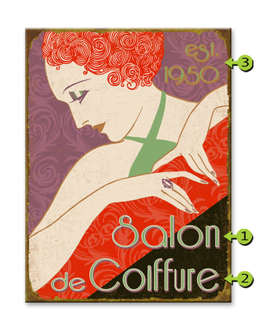 Salon Metal 23x31