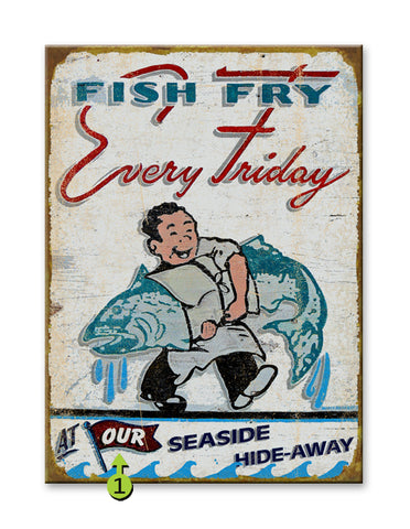 Fish Fry Metal 23x31