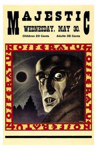 Nosferatu the Vampire Movie Poster Print