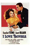 I Love Trouble Movie Poster Print