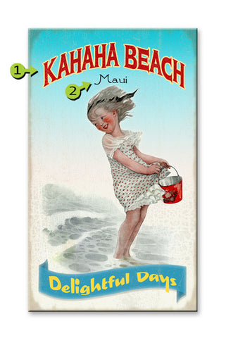 Delightful Days Metal 23x39