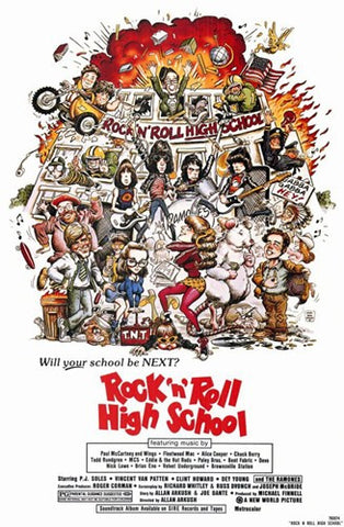 Rock N Roll High School Movie Poster Print
