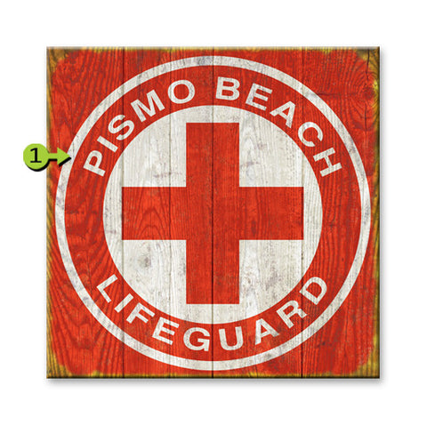 Lifeguard Wood 28x28