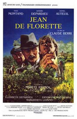 Jean De Florette Movie Poster Print