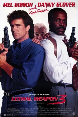 Lethal Weapon 3 Movie Poster Print