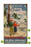 Winter Wonderland Metal 14x24