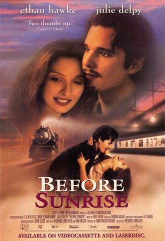 Before Sunrise Movie Poster Print