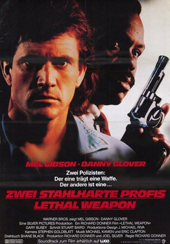 Lethal Weapon Movie Poster Print