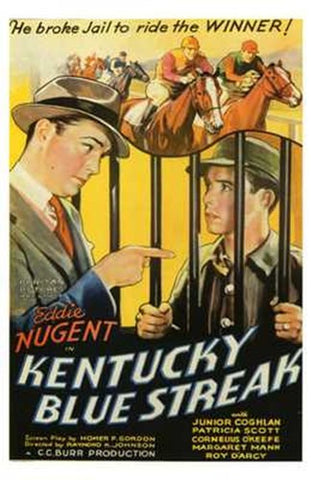 Kentucky Blue Streak Movie Poster Print