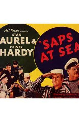 Saps At Sea Movie Poster Print