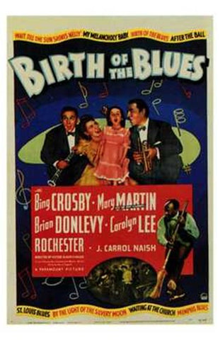 Birth of the Blues Movie Poster Print