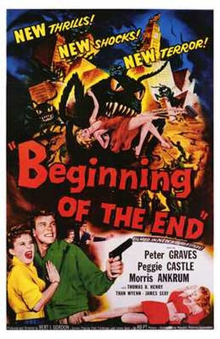 Beginning of the End Movie Poster Print