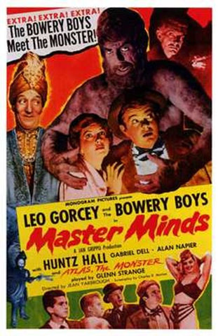 Master Minds Movie Poster Print