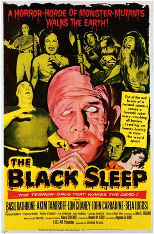 Black Sleep Movie Poster Print
