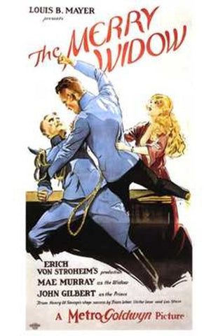 Merry Widow Movie Poster Print