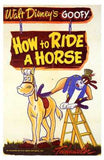 How to Ride a Horse Movie Poster Print