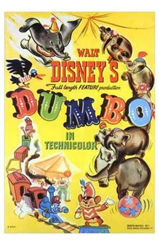 Dumbo Movie Poster Print