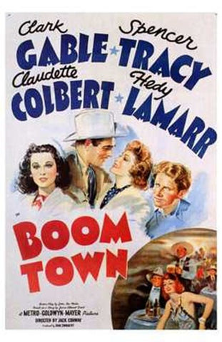 Boom Town Movie Poster Print