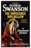 Impossible Mrs Bellew Movie Poster Print