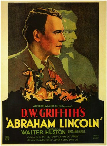 Abraham Lincoln Movie Poster Print