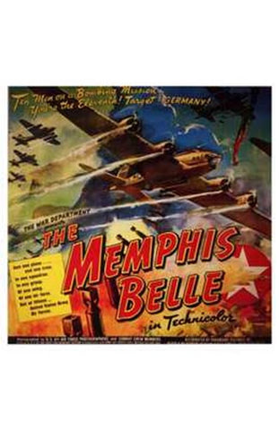 Memphis Belle: a Story of a Flying Fortr Movie Poster Print