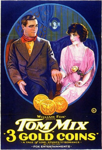 3 Gold Coins Movie Poster Print