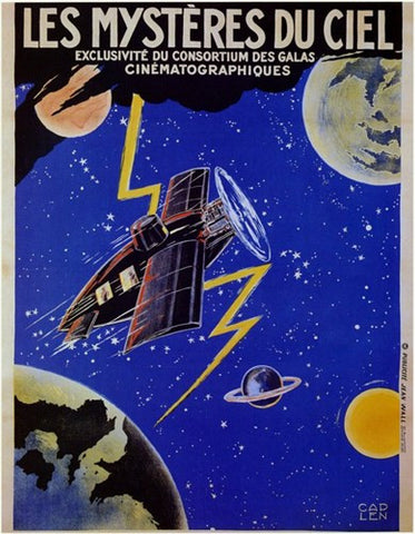 Mysteries of the Sky Movie Poster Print