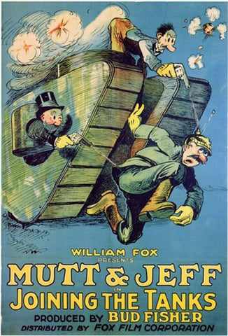 Joining the Tanks Movie Poster Print