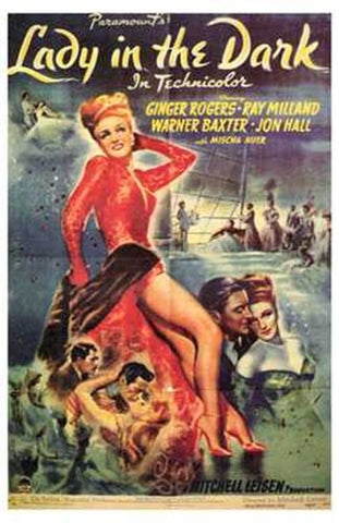 Lady in the Dark Movie Poster Print