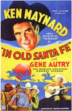 in Old Santa Fe Movie Poster Print