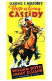 Hop-Along Cassidy Movie Poster Print