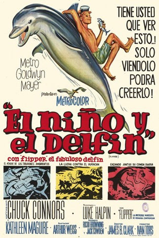 Flipper Movie Poster Print