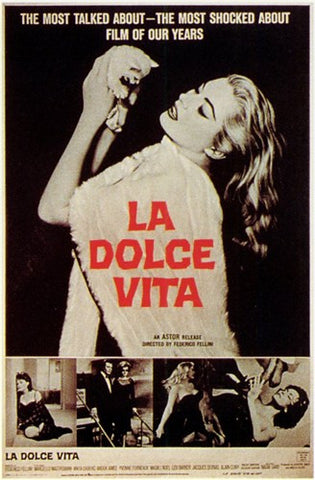 La Dolce Vita Movie Poster Print