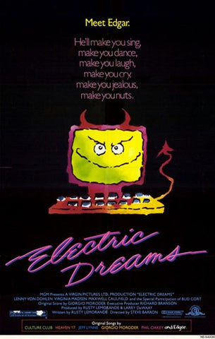 Electric Dreams Movie Poster Print