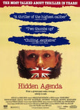 Hidden Agenda Movie Poster Print