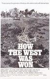 How the West Was Won Movie Poster Print