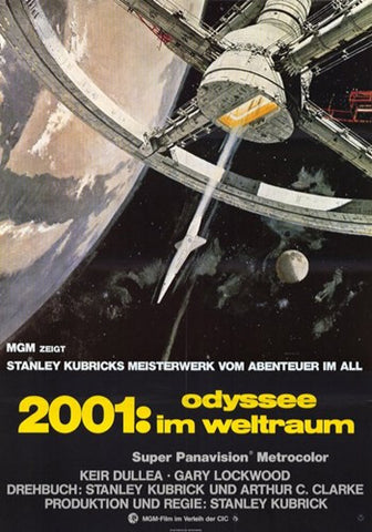 2001: a Space Odyssey Movie Poster Print