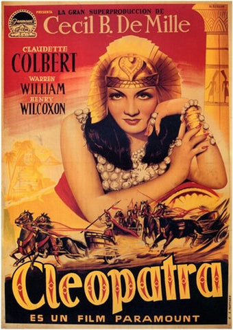 Cleopatra Movie Poster Print
